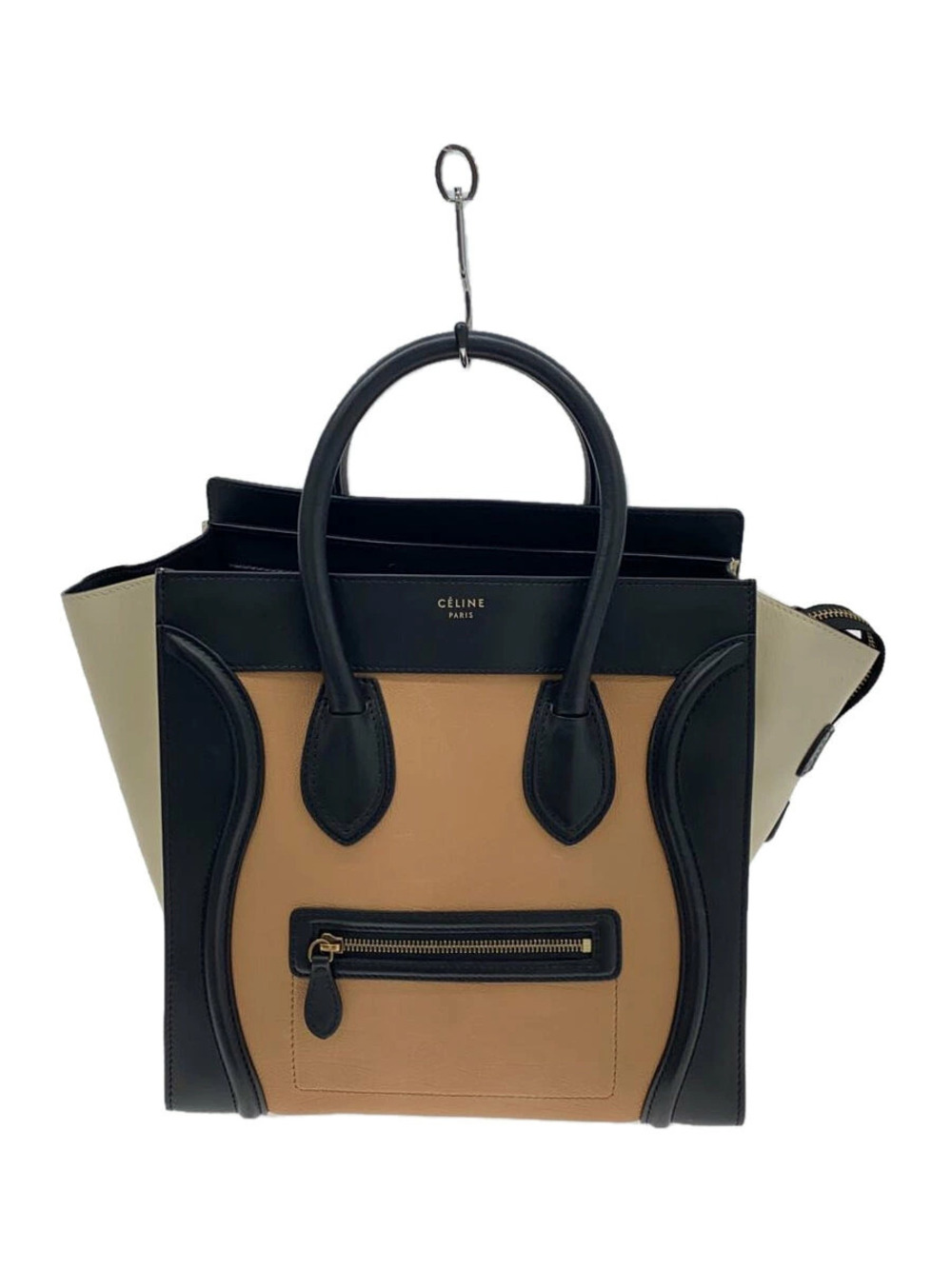 Celine Handbag Leather Multicolor